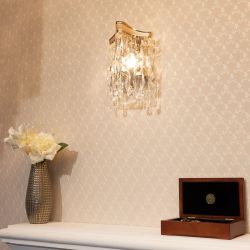 Citilux Моника CL308312 Бра хрустальное Золото