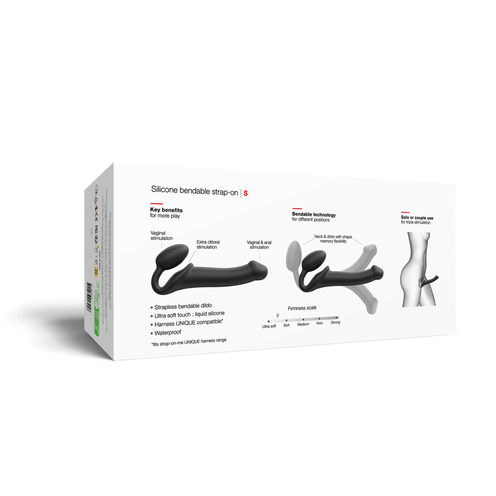 Strap-on-me Semi-Realistic - Гибкий страпон, M
