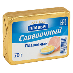 Плавленый продукт Плавыч с сыром Сливочный 70 гр
