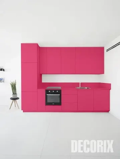 Краска малиновая в баллончике глянцевая акриловая DECORIX - эмаль аэрозольная для любых поверхностей 520 мл