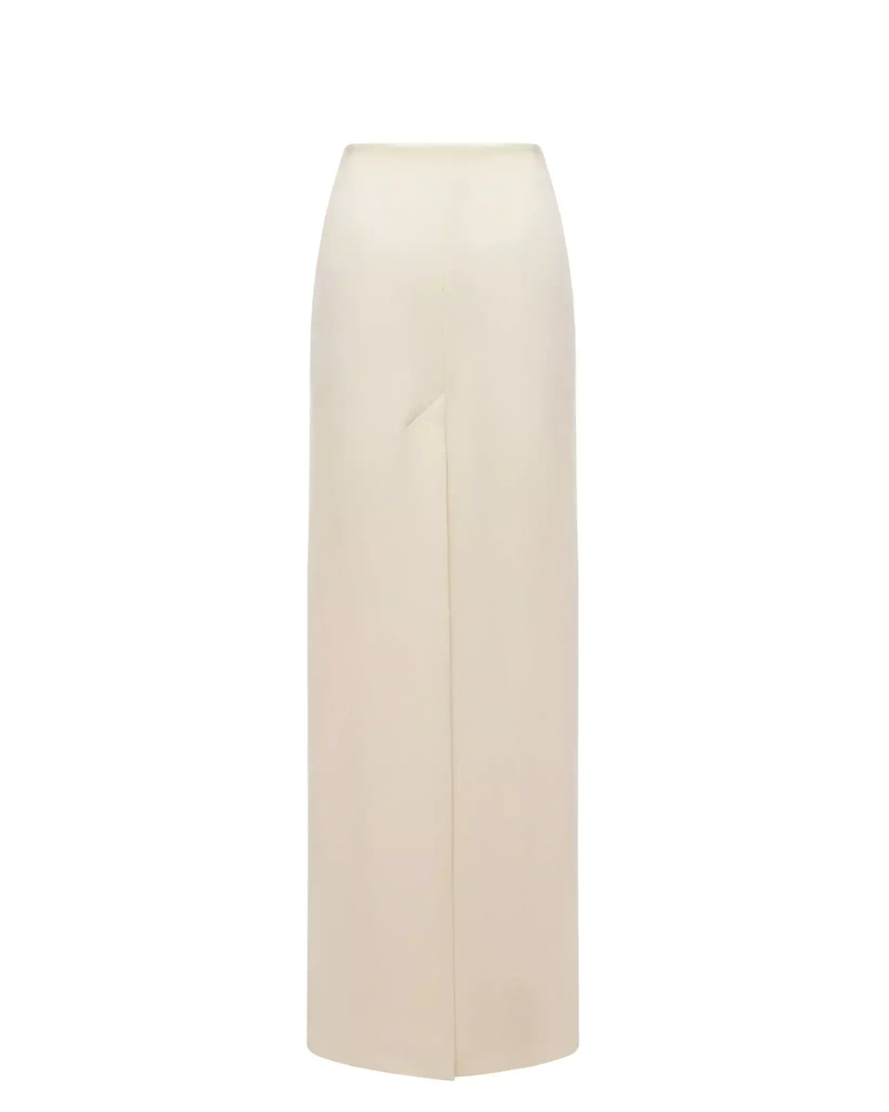 Юбка белая макси на низкой посадке