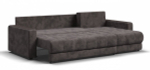 Угловой диван BOSS 2.0 Classic XL велюр Alkantara серый