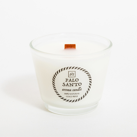 Ароматическая свеча с маслом Пало Санто, 100 мл