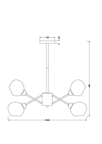 Люстра Freya FR5159PL-06N
