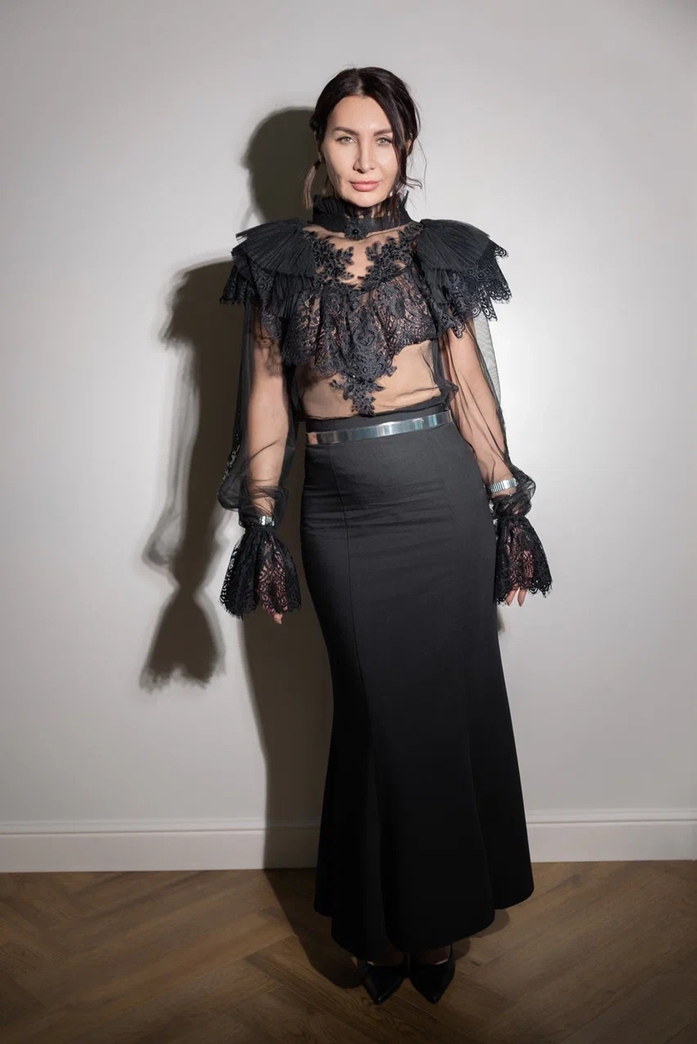 Блуза "Черный лебедь"