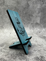 Подставка для телефона деревянная