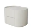 Тумба прикроватная Lagom 2 ящика ширина 60 см (молочный)