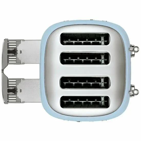 Тостер SMEG TSF03PBEU, пастельный голубой