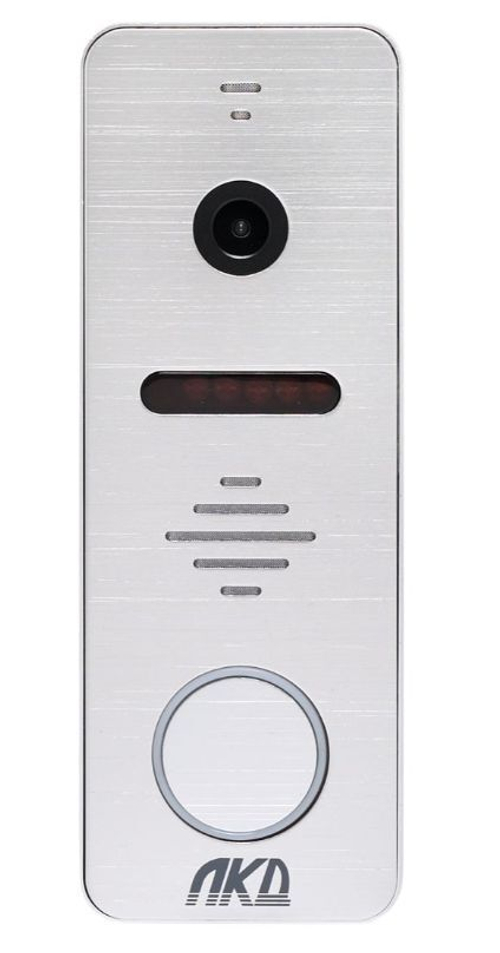 ЛКД-ДПВ-1080-150/2, Вызывная панель видеодомофона, 1080P AHD, серебро