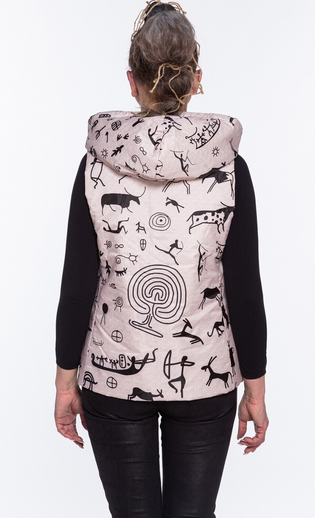Двусторонний жилет "Петроглиф"