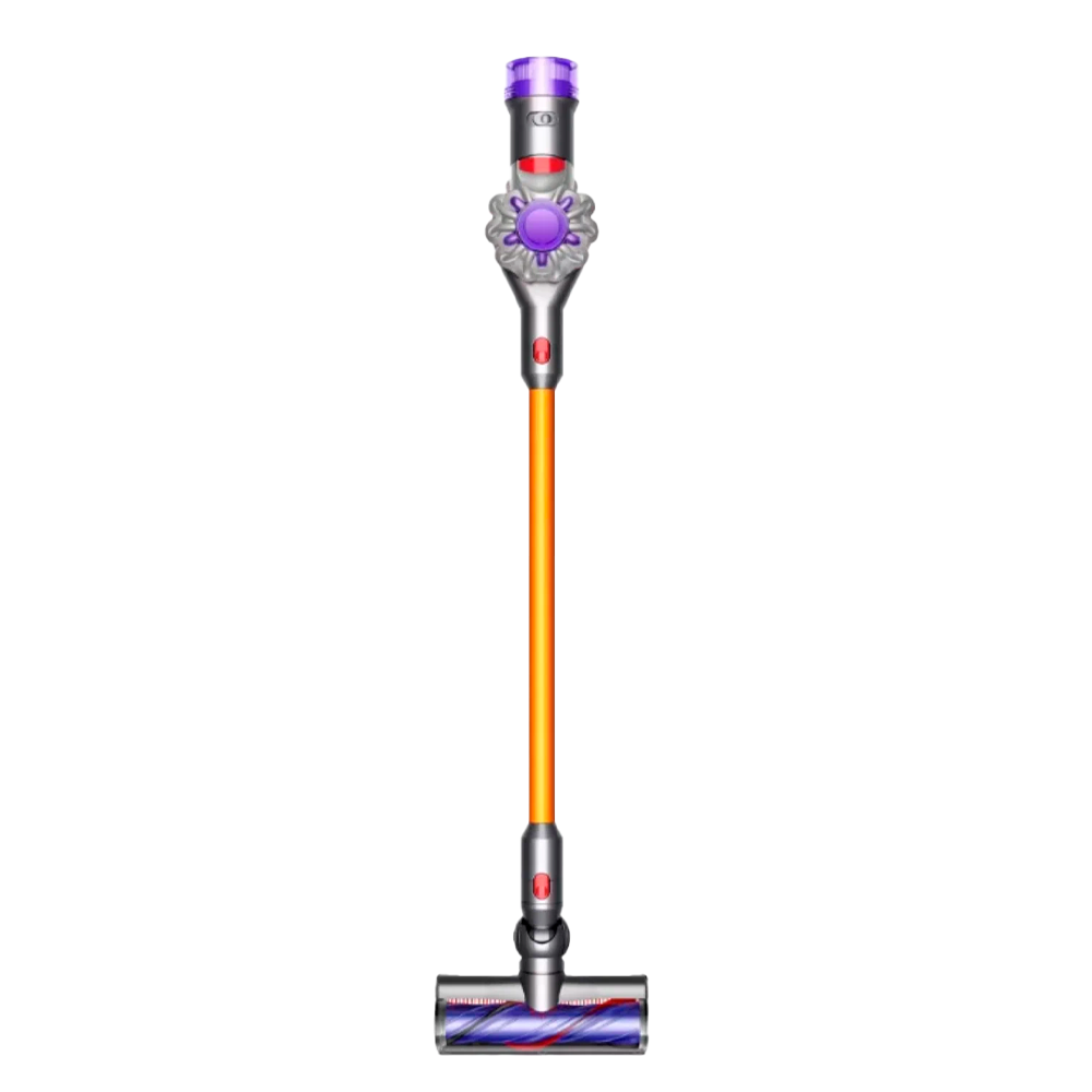 Беспроводной вертикальный пылесос Dyson V8 Absolute (SV25), Silver / Yellow (Серебристый/ Желтый)