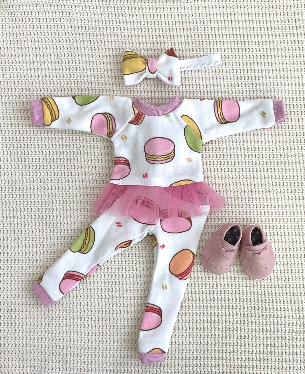 Наряд "Макарунс" для куклы Paola Reina 32-34 см