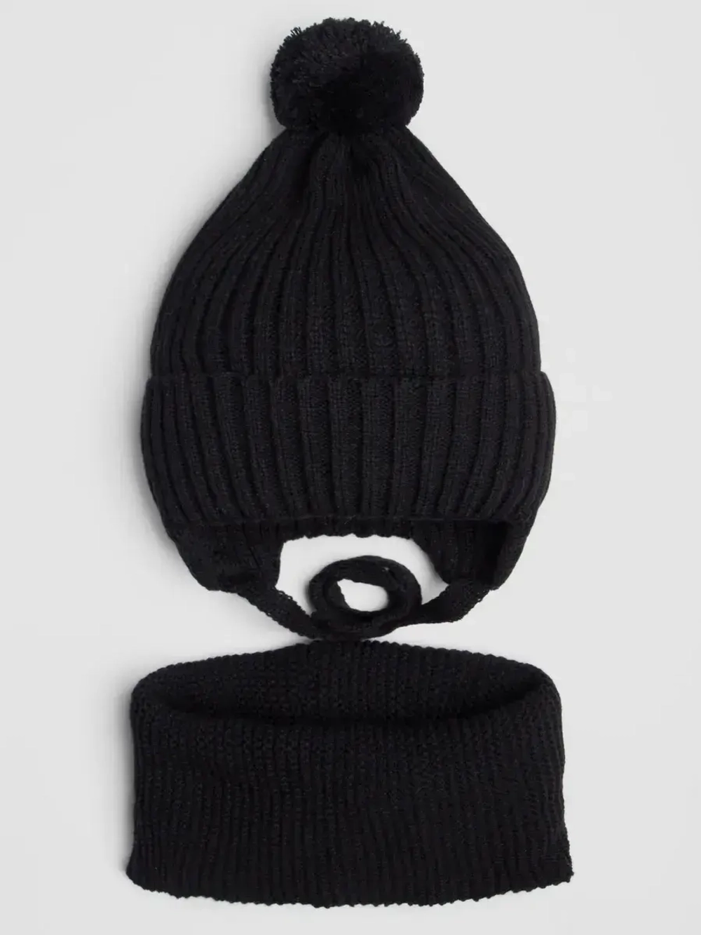 Шапка детская осенняя со снудом