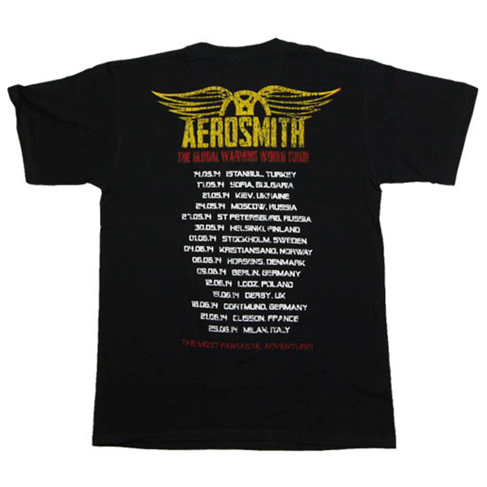 Футболка Aerosmith ( The Global Warming World Tour )