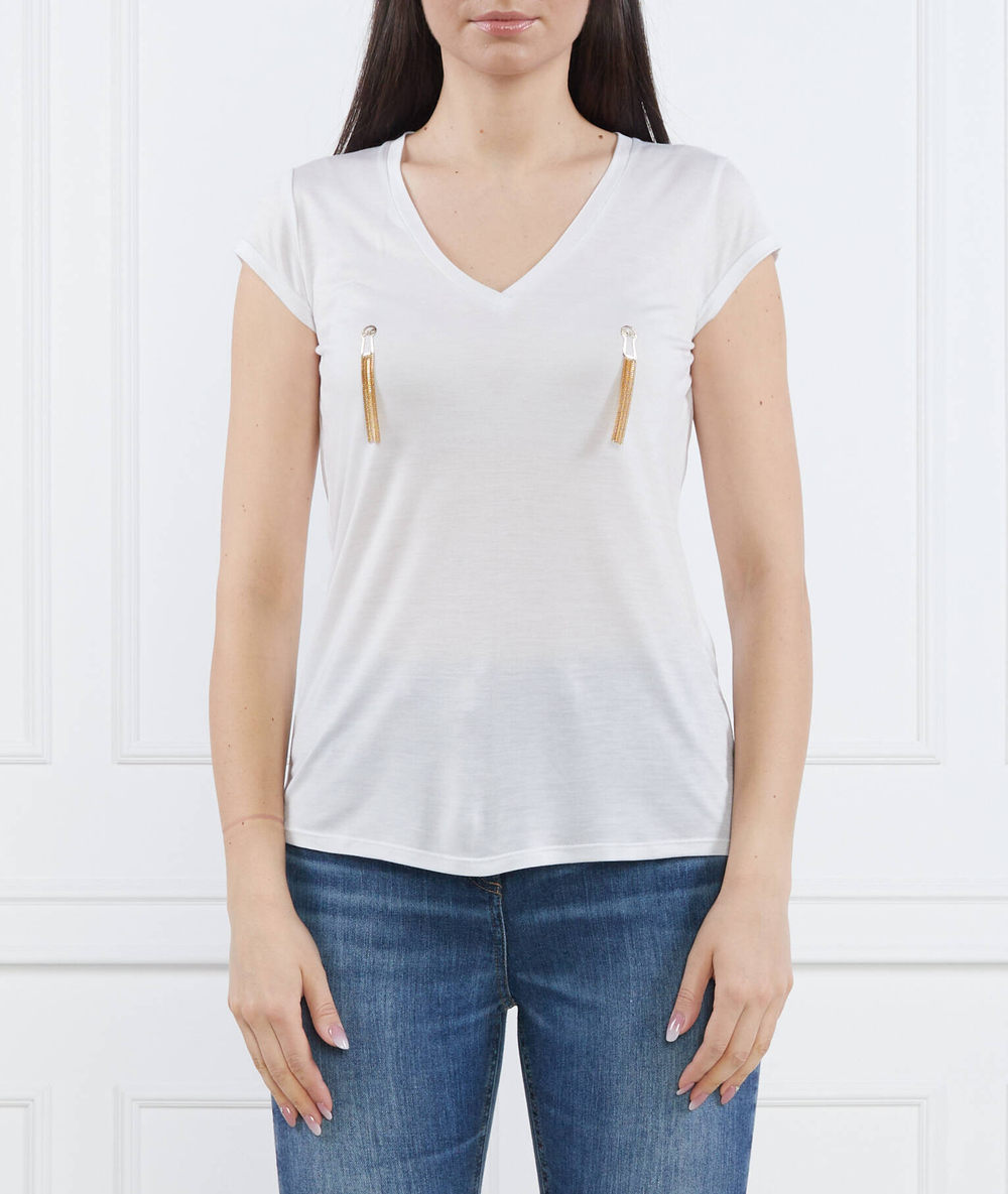 Футболка Elisabetta Franchi - белый(MA02231E2)