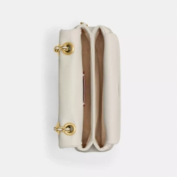 COACH СУМКА ЧЕРЕЗ ПЛЕЧО TABBY 20 С МЯГКОЙ ПОДКЛАДКОЙ, БЕЛЫЙ