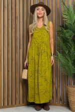 Сарафан Нерея (лайм) П13546-1М LT Collection