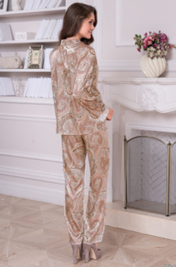 Пижама Mia-Amore шелк CLEMENTINA 3456