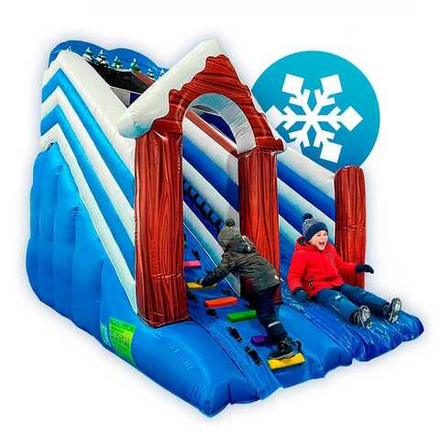 Зимние надувные батуты