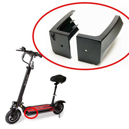 Крышка деки передняя (крышка контроллера) для электросамоката Kugoo M4, M4 Pro (из двух частей)