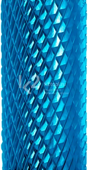 Борфреза твердосплавная Karnasch форма B, 1,5х6х3х38 мм, насечка HP-4, покрытие Blue-Tec, арт. 11.5012-005