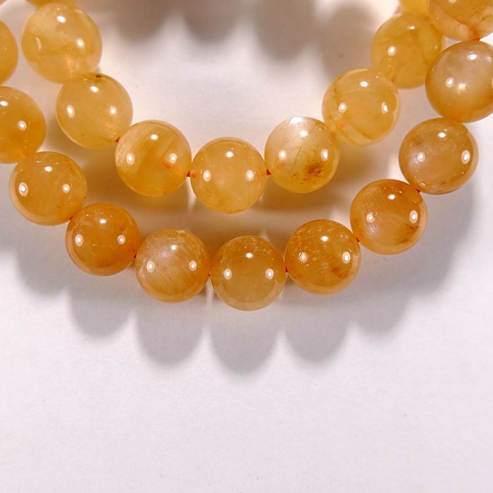 Бусина из лунного камня с гидрогетитом, шар гладкий 10 мм