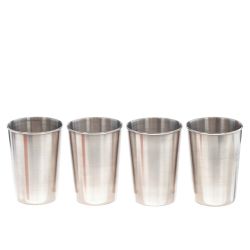 GAEM Набор из 4-х стопок в чехле, 200 мл, L6 W6 H12 см