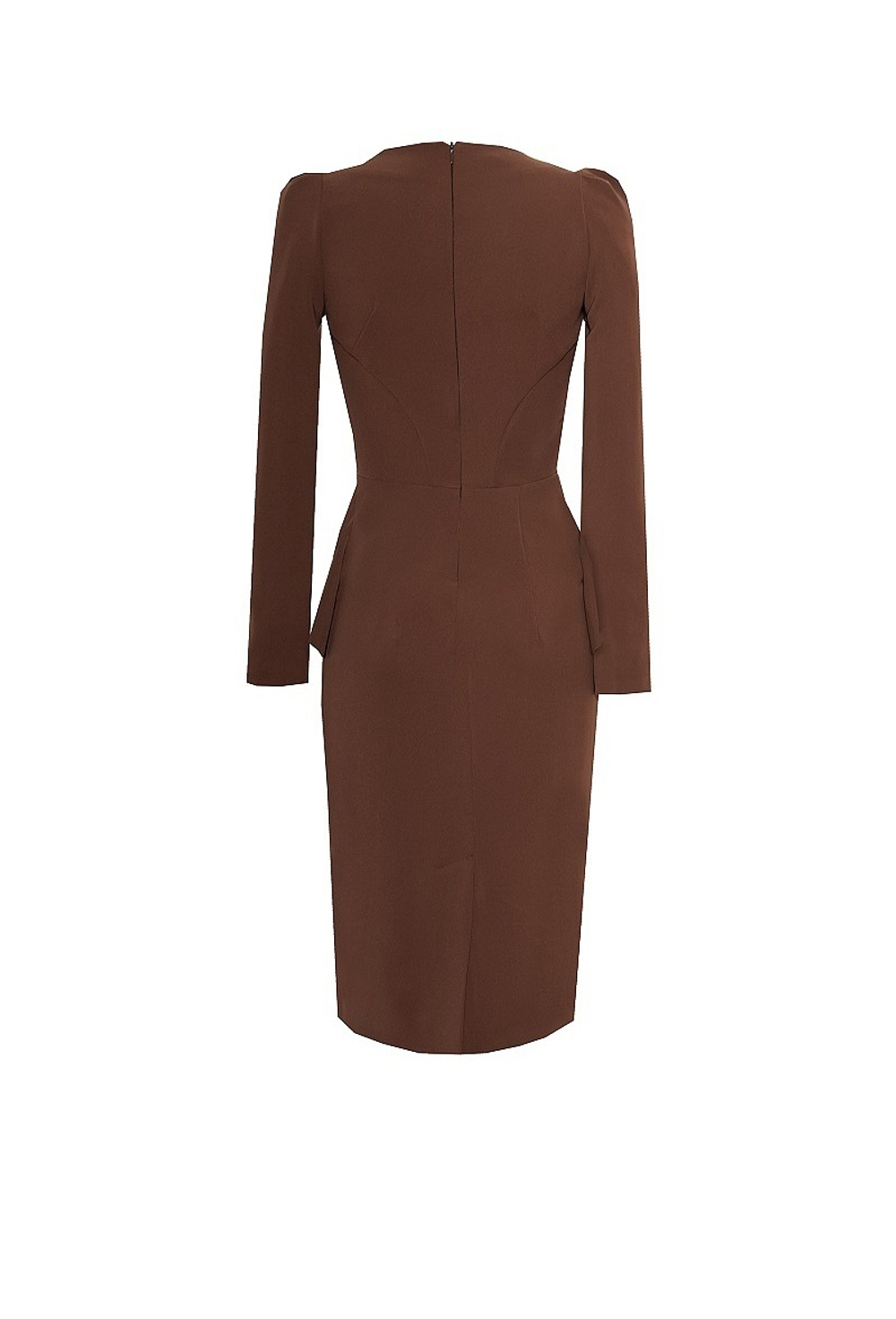 Платье "Кошка" коричневое LE-10-15FW