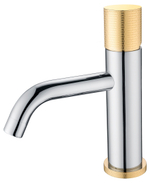 Boheme Смеситель STICK для умыв. низ. CHROME TOUCH GOLD_Комплект