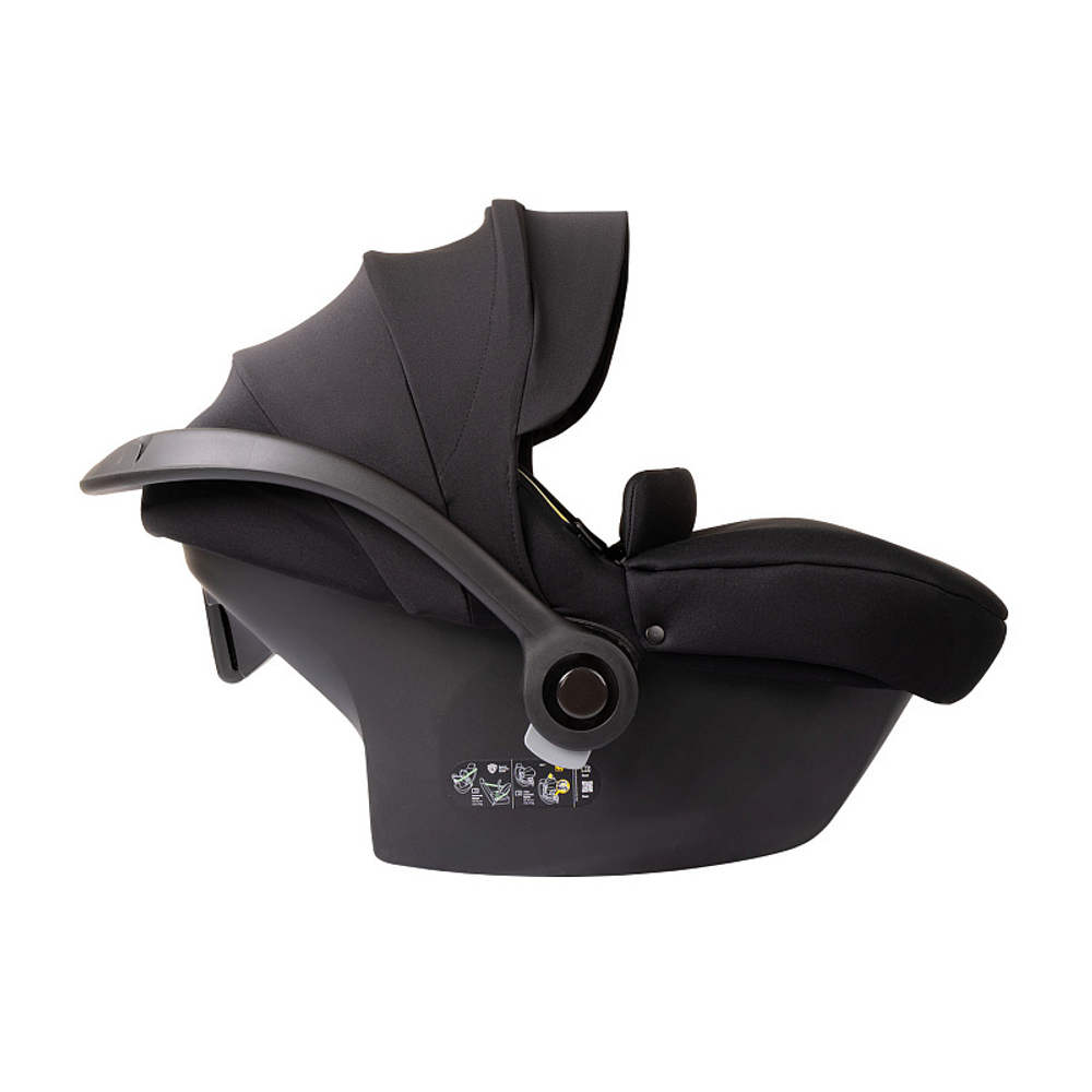 Детская коляска Indigo Tour Eco 3 в 1 Te05 черная кожа+рыжая кожа