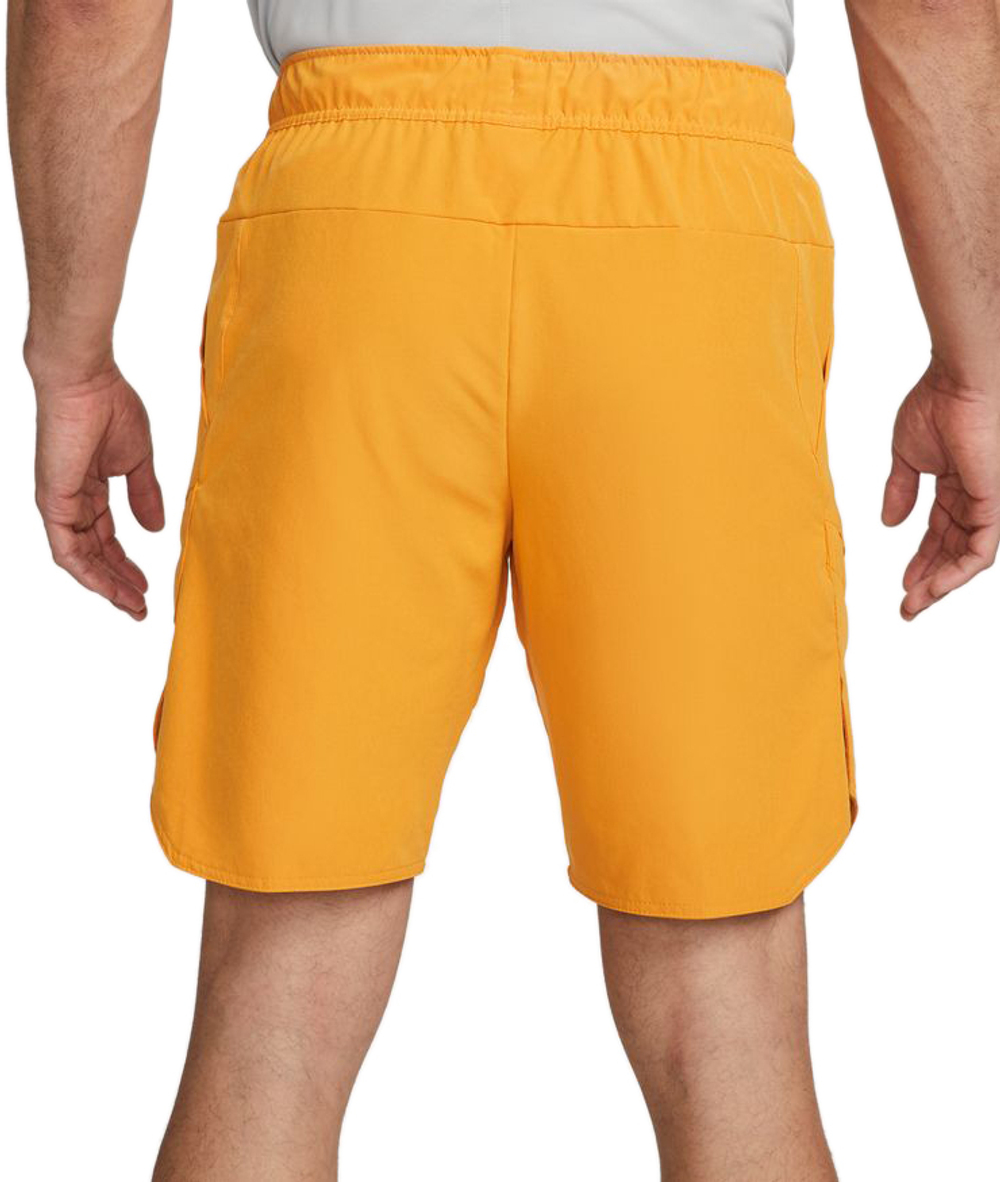 Мужские шорты теннисные Nike Court Dri-Fit Advantage Short 9in M - light curry/white