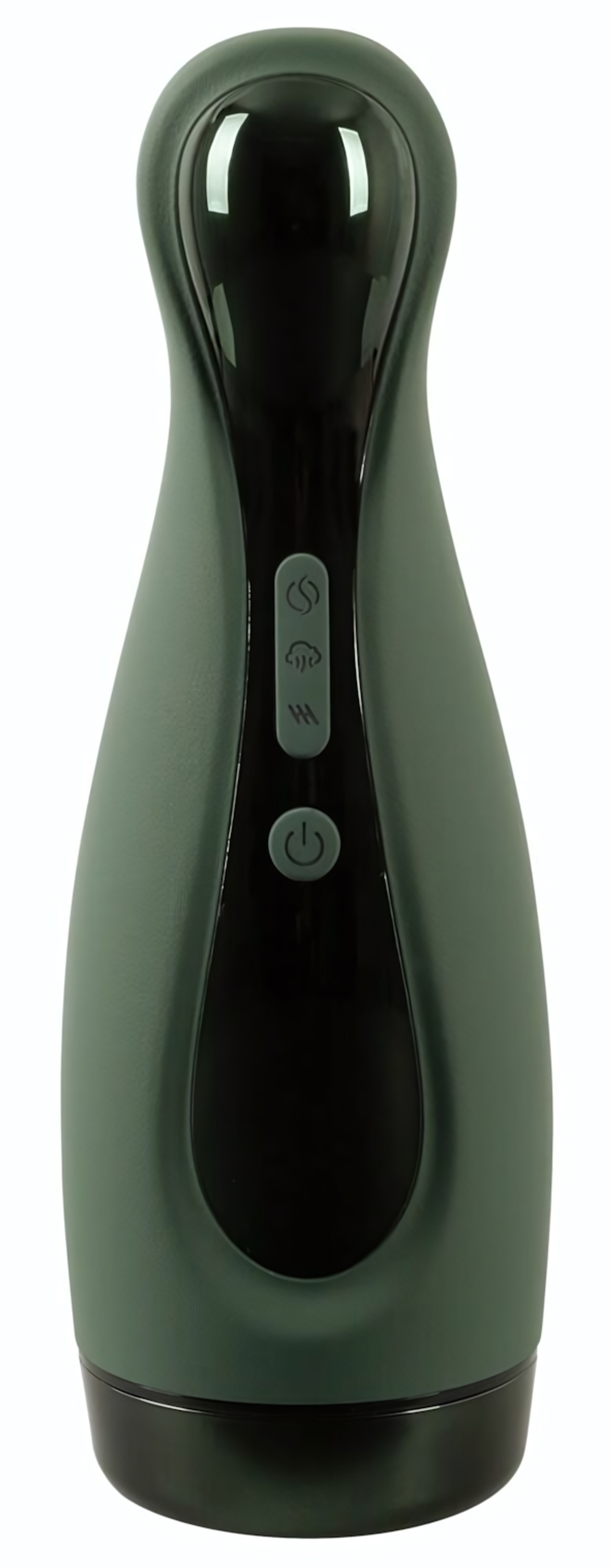 Вибромастурбатор с функцией всасывания Masturbator with 2 Functions (Цвет: белый с зеленым)