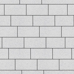 Тротуарная плитка ПРЯМОУГОЛЬНИК 300х150 мм - Стандарт Белый