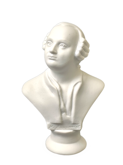 Фарфоровый бюст "М.В. Ломоносов" ЛФЗ
