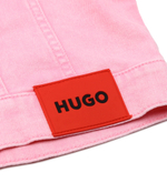 Джинсовая куртка HUGO KIDS - розовый(G00090)