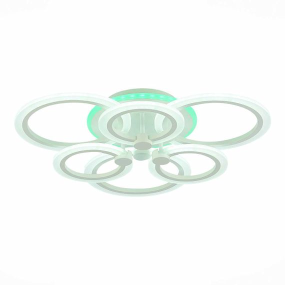 Потолочная светодиодная люстра Evoluce Cerina SLE500652-06RGB