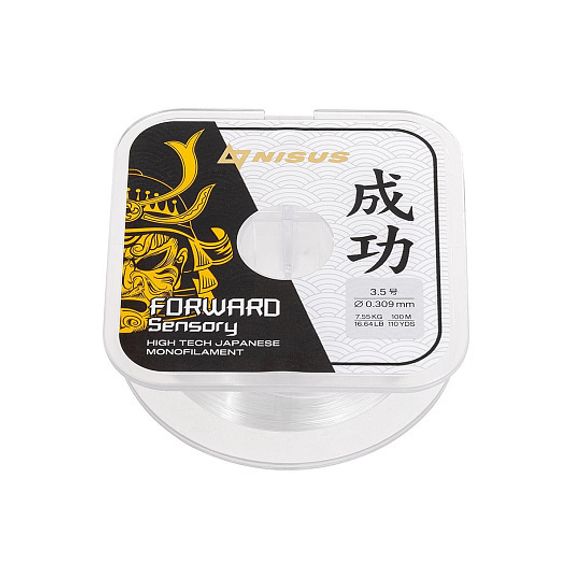 Леска FORWARD Sensory 0,309mm/100m Nylon Transparent (N-FS-0309-100) Nisus