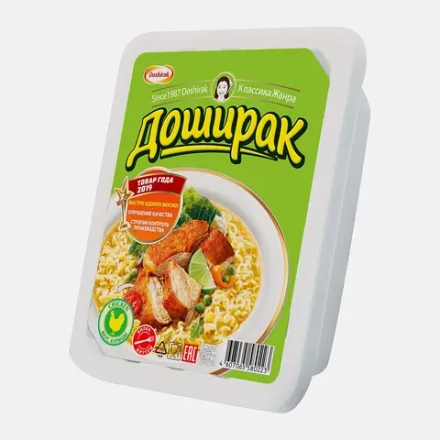 Лапша Доширак со вкусом курицы 90г