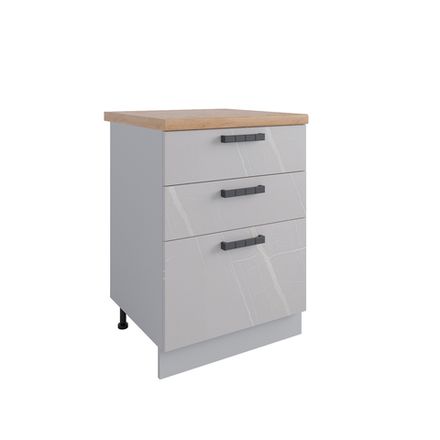 Кухня Модуль СЯБ 600 Ройс Кварц бежевый