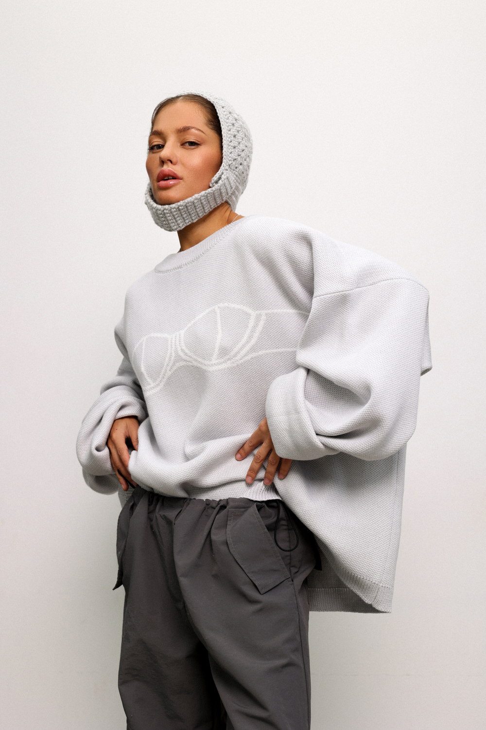 Свитер с лифом