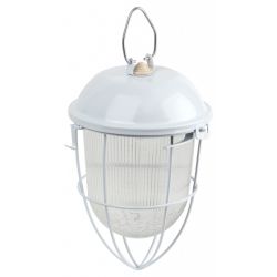 Светильник ЭРА НСП 41-200-003 с решеткой Желудь сталь стекло IP54 E27 max 200Вт 172х306х315 белый