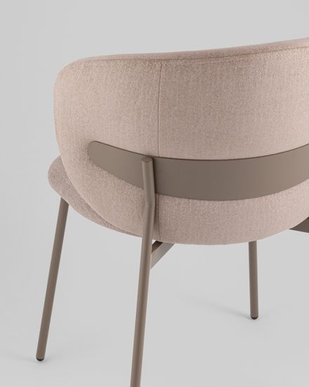 Стул Блейз велюр бежевый