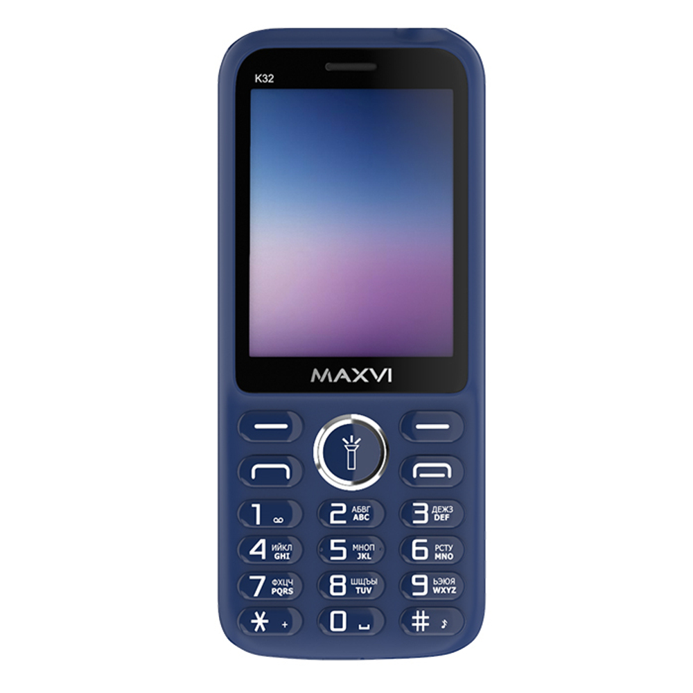 Сотовый телефон Maxvi K32 Blue
