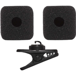 SHURE RK377 комплект из двух cменных ветрозащит и прищепки для микрофона PGA31