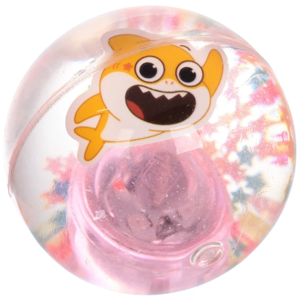 Мяч 6,5 см «Морские жители» (попрыгун с водой и подсветкой) СТИКЕР НА ВЛОЖЕНИЕ