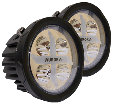 Светодиодная фара Aurora (к-кт) ближний ALO-R4T3-E+ RGB