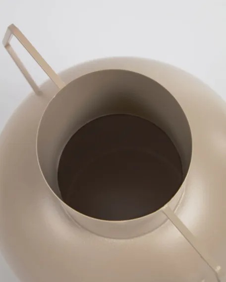 Ваза Bellabel из светло-коричневого металла, 39 см