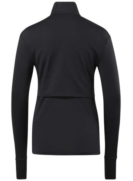 Женская теннисная куртка Reebok Workout Running 1/4 Zip W