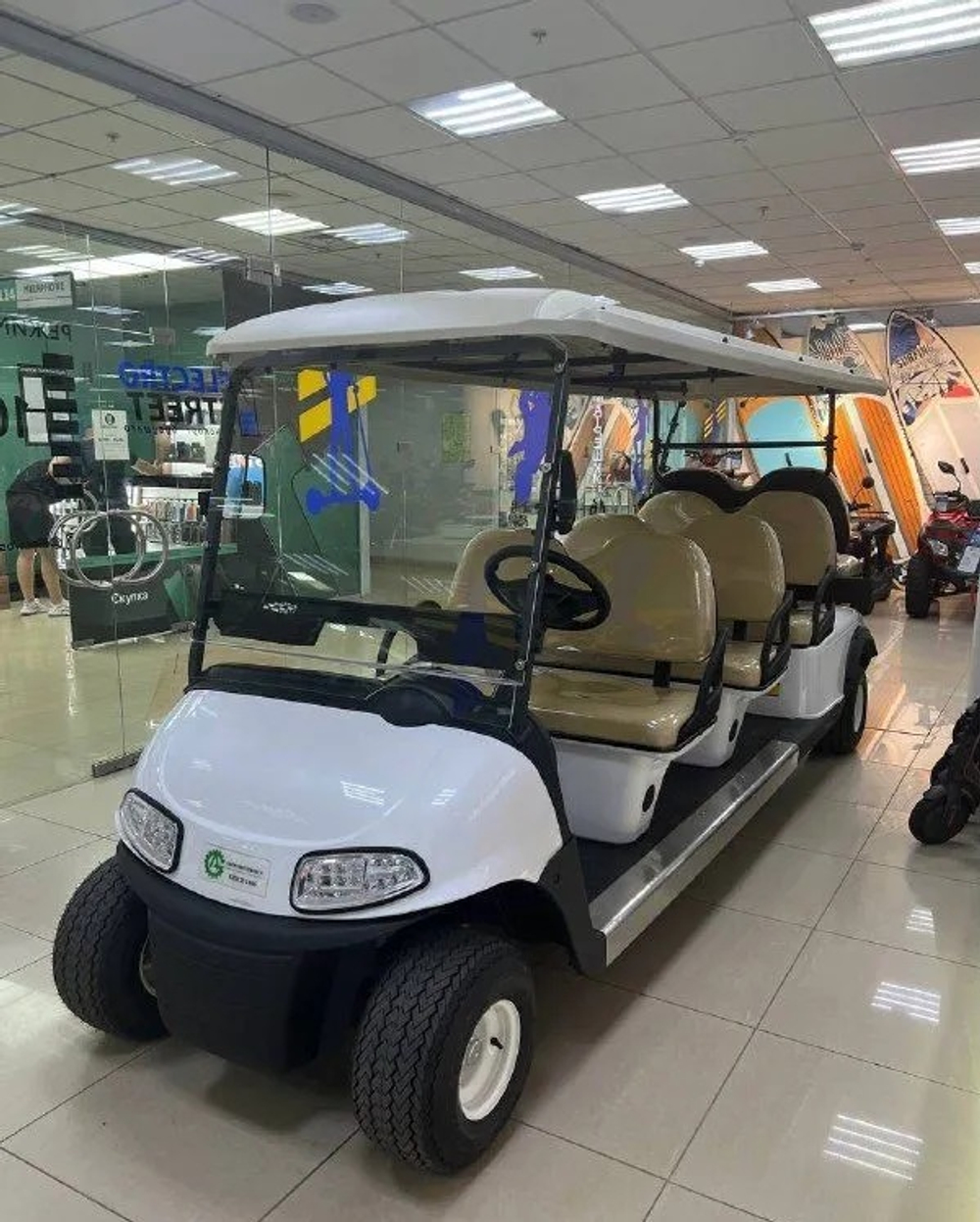 Гольфкар GreenMotortech 6+2