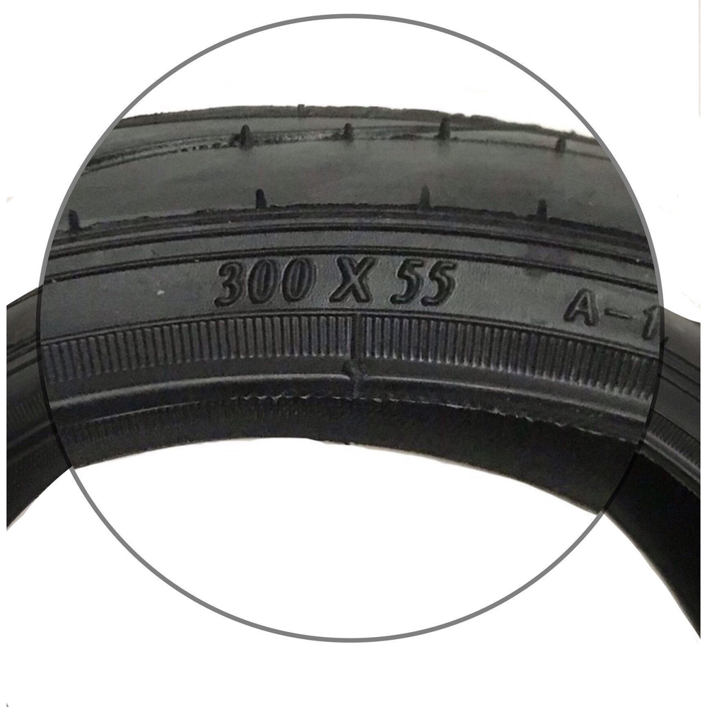 Покрышка 300 * 55 вело колясочная